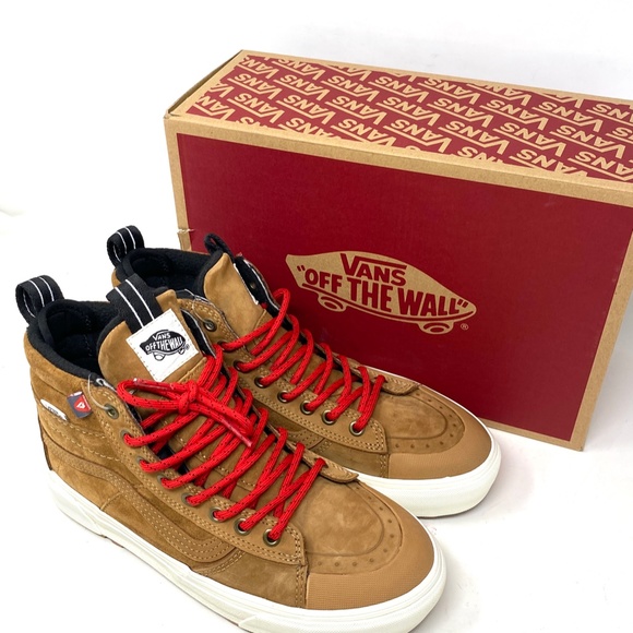 VANS Sk8-Hi MTE-2 High Top Suede Lights Brown Women's Size Sneakers VN0007NKGWU - Picture 4 of 9